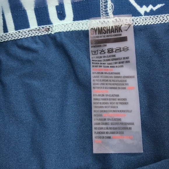 Gymshark Blue Leggings - Picture 3 of 8